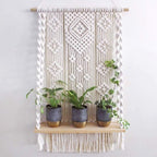 Macrame Wall Hanging Shelf