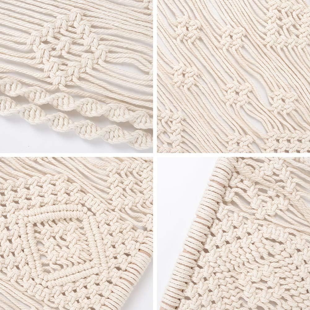 Macrame Wall Hanging Shelf - lifestyle